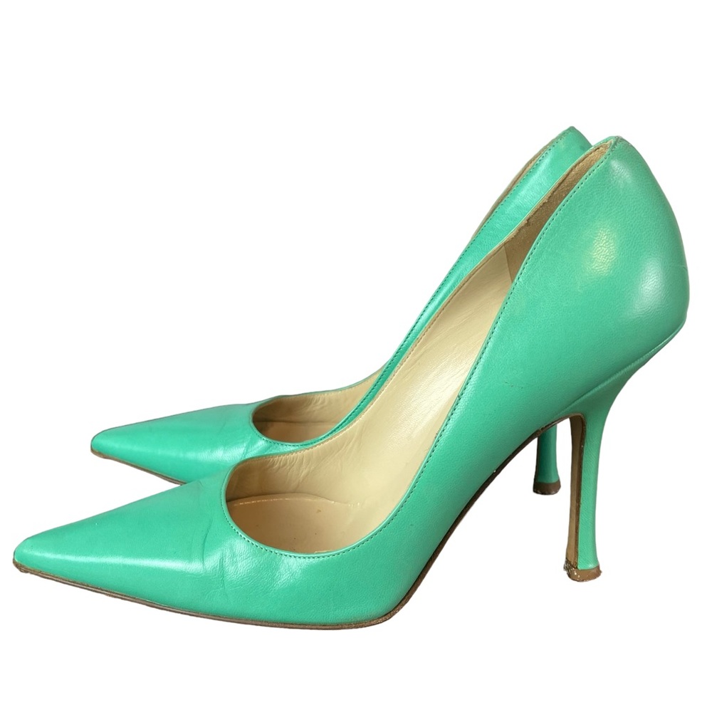 Jimmy Choo leather Abel pump heels size 7